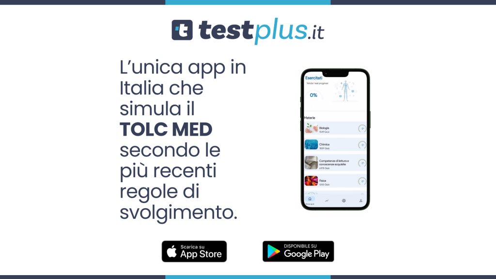 App test di ammissione TestPlus